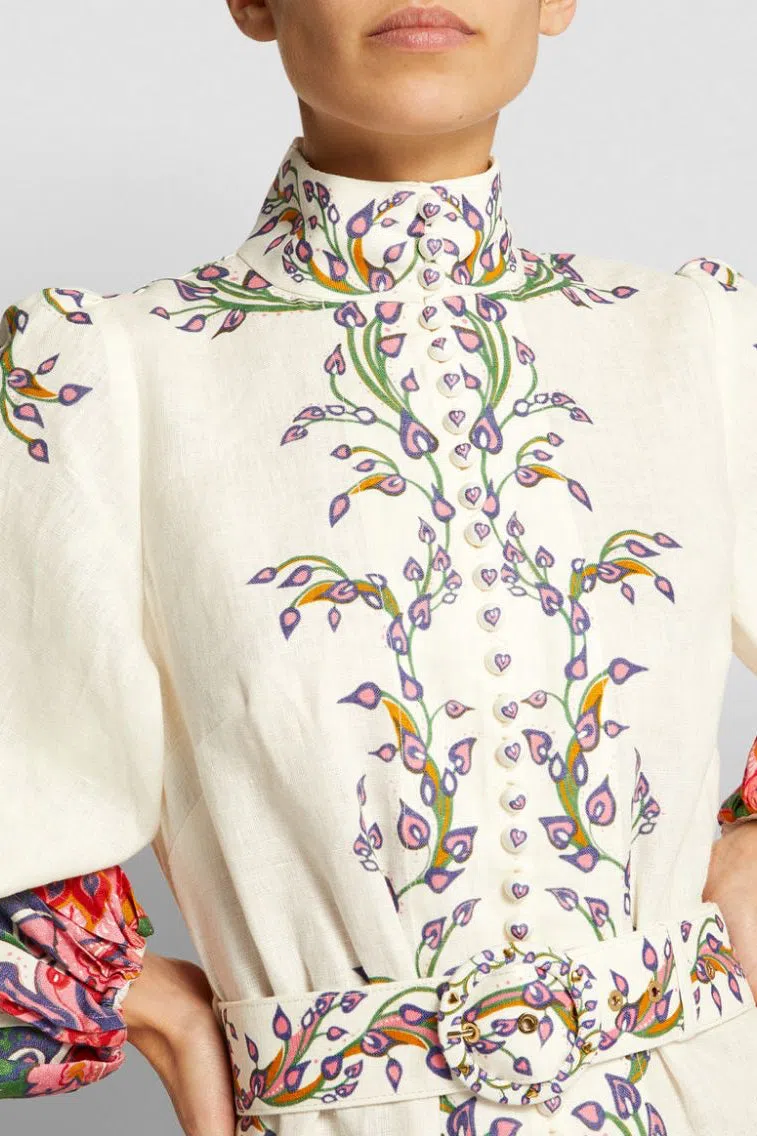 Zimmermann Lovestruck Mini Dress Tunic Size 3/AU 14 - Image 1