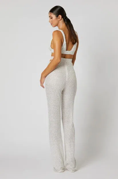 Winona Husk Top & Pant Set White Size 8 - Image 3