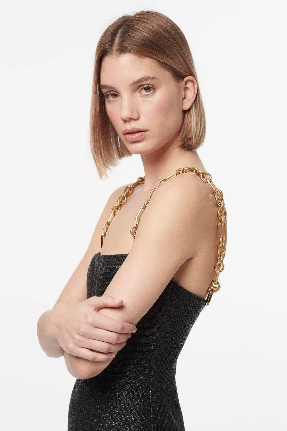 Manning Cartell Neo Classic Mini Dress with Chain Black Size 8 / S - Image 6