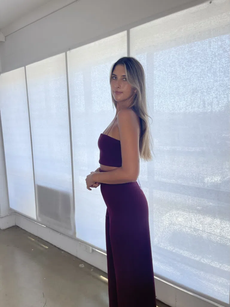 Natalie Rolt Burgundy Set Size 8 - Image 2