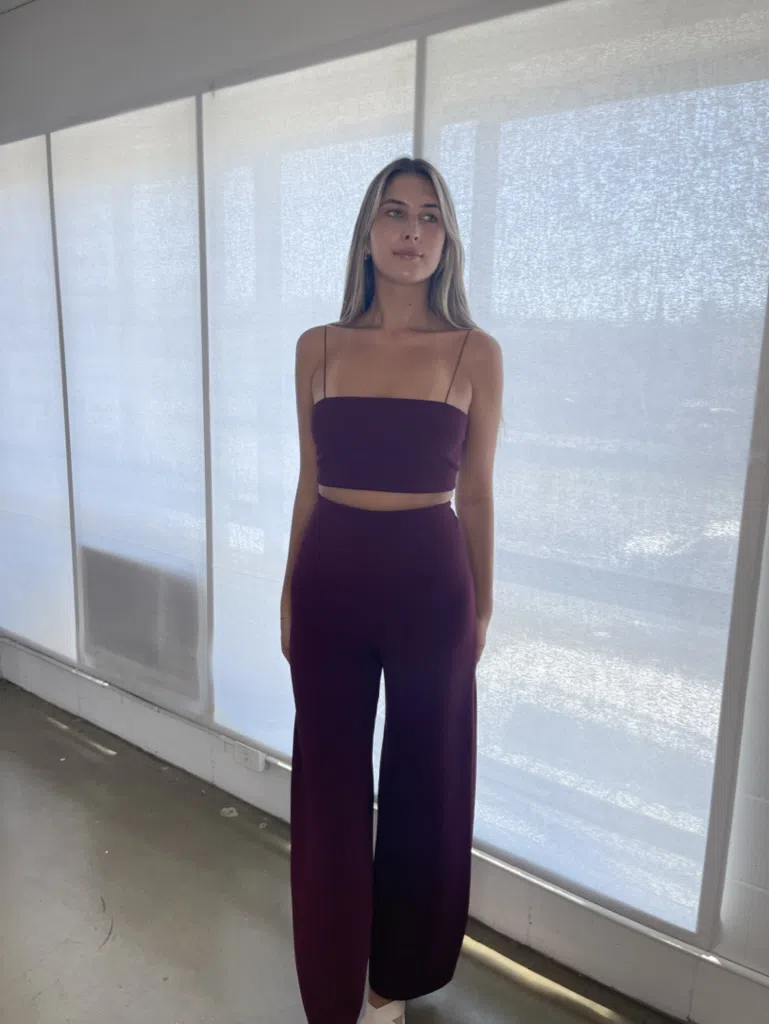 Natalie Rolt Burgundy Set Size 8 - Image 1