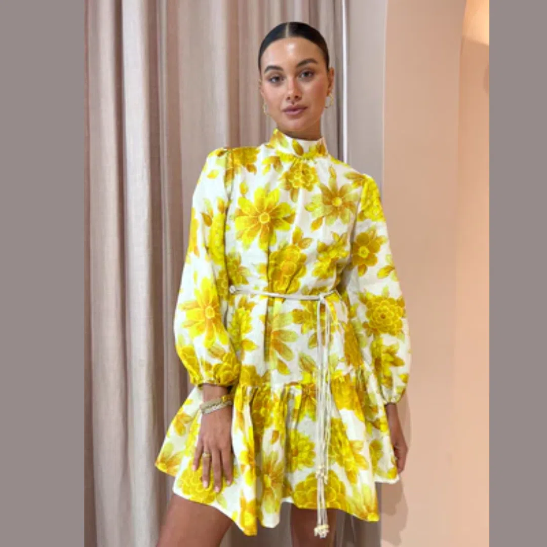 ALEMAIS SONNY MINI DRESS - Image 2