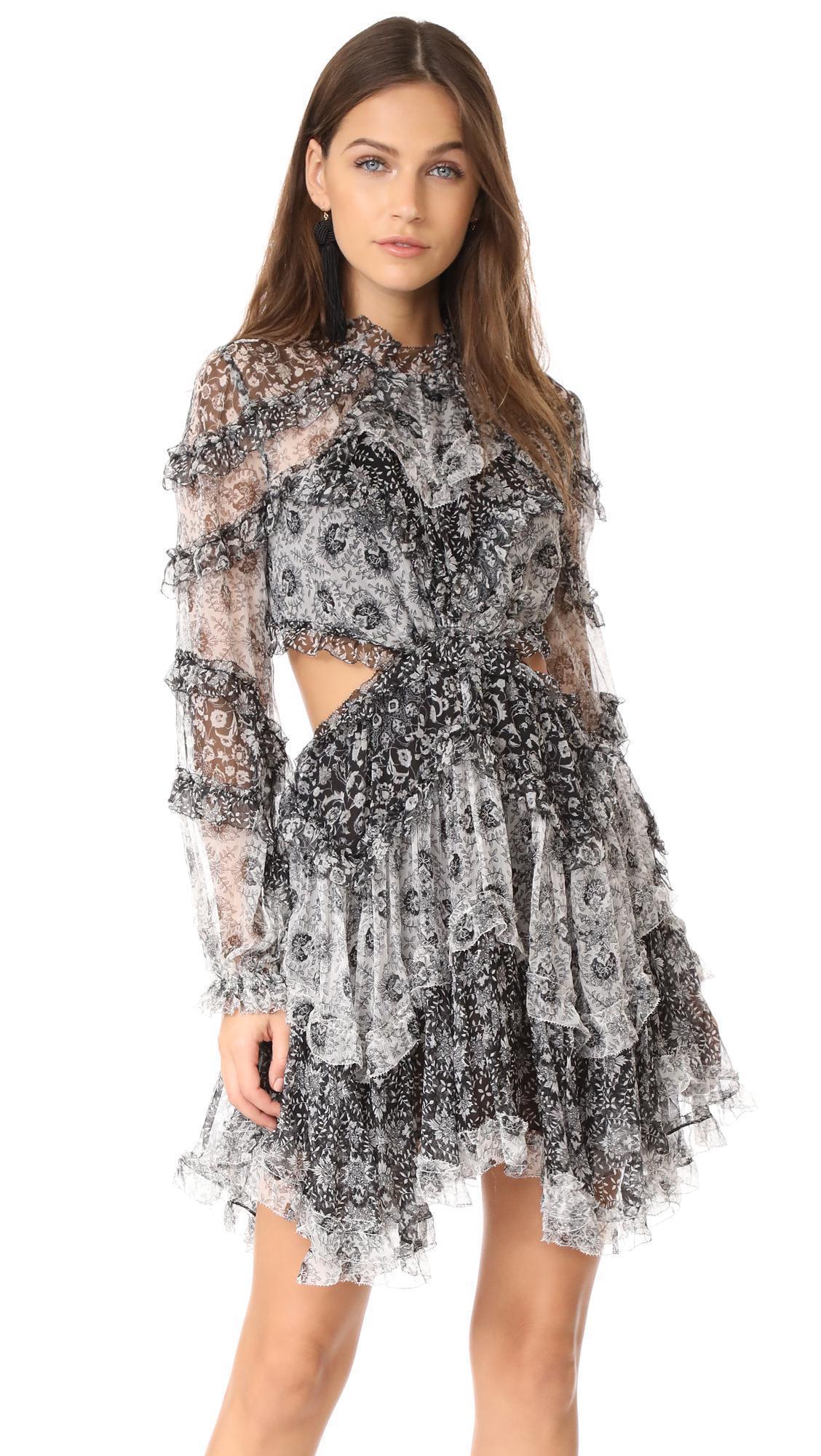 Zimmermann Divinity Ruffle Dress size 6 - Image 1