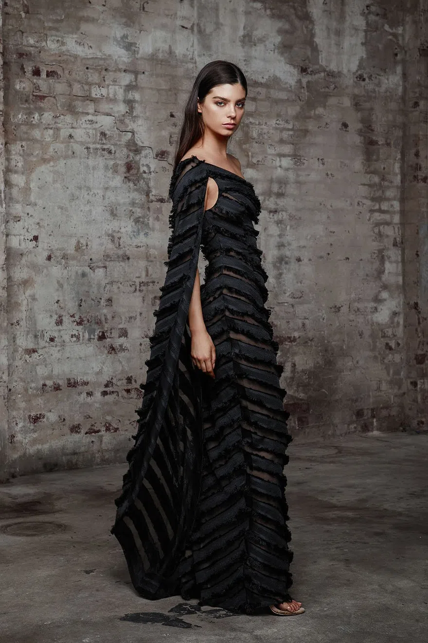 Lexi Bowery Gown Black Size 10 - Image 2