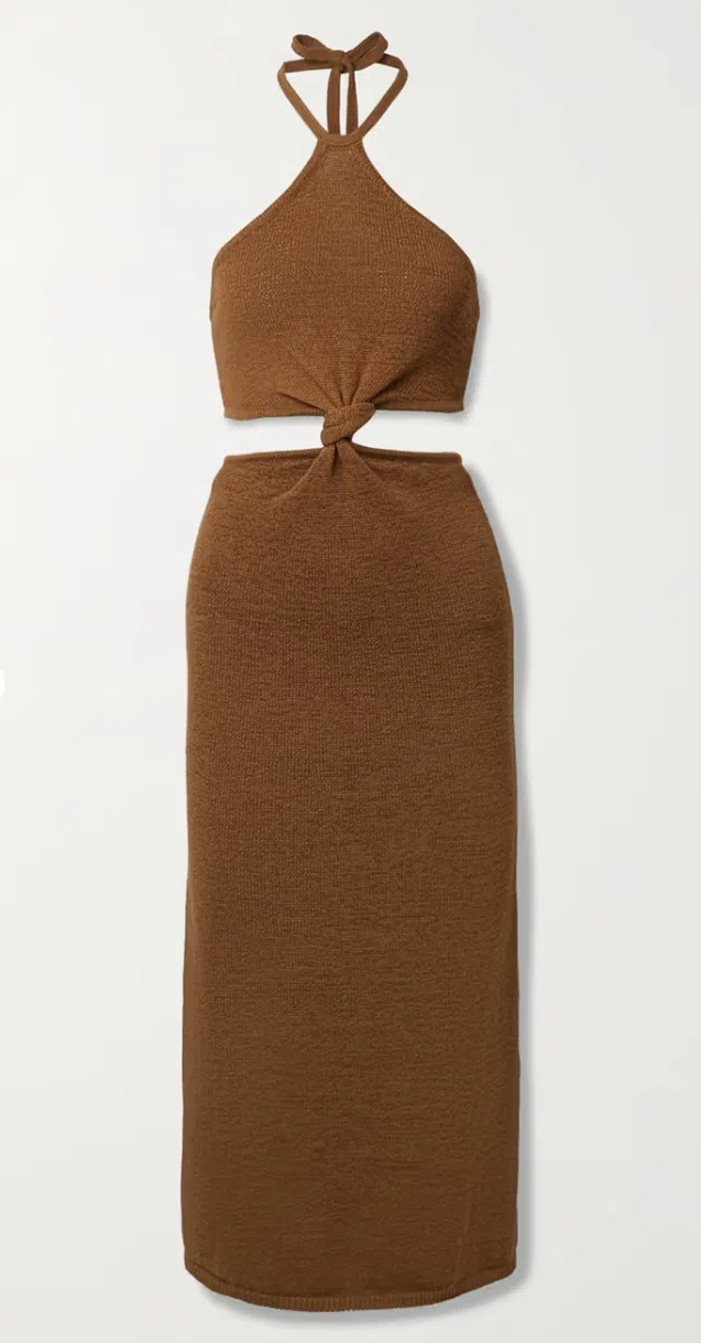Cult Gaia Cameron Midi Dress Amber Size M / Au 10 - Image 3