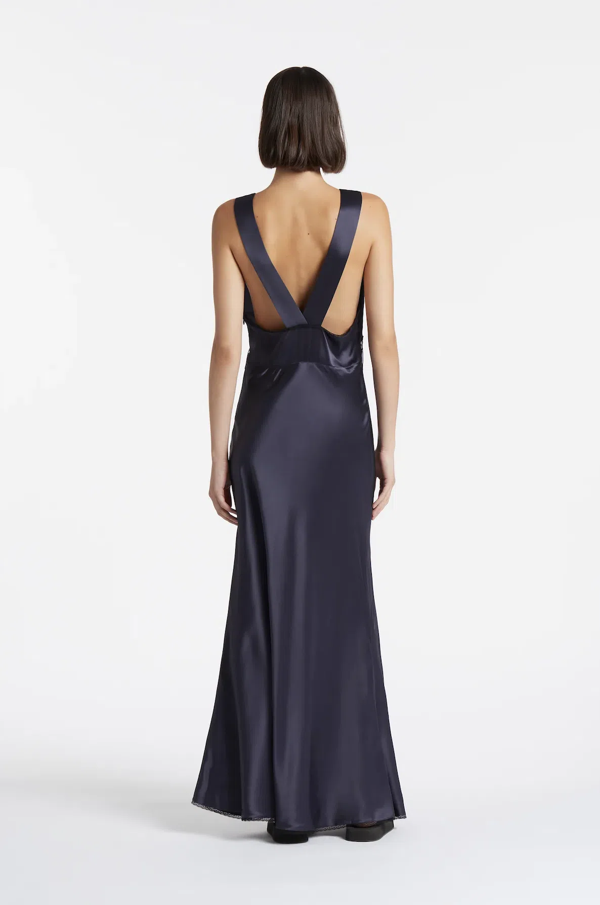 Sir The Label Aries Cut Out Gown Navy Size 0/Au 6 - Image 4