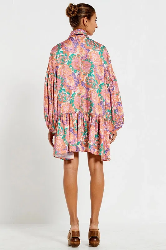 Bohemian Traders Winter Genoa Mini in Peony Floral Size AU 18 - Image 4