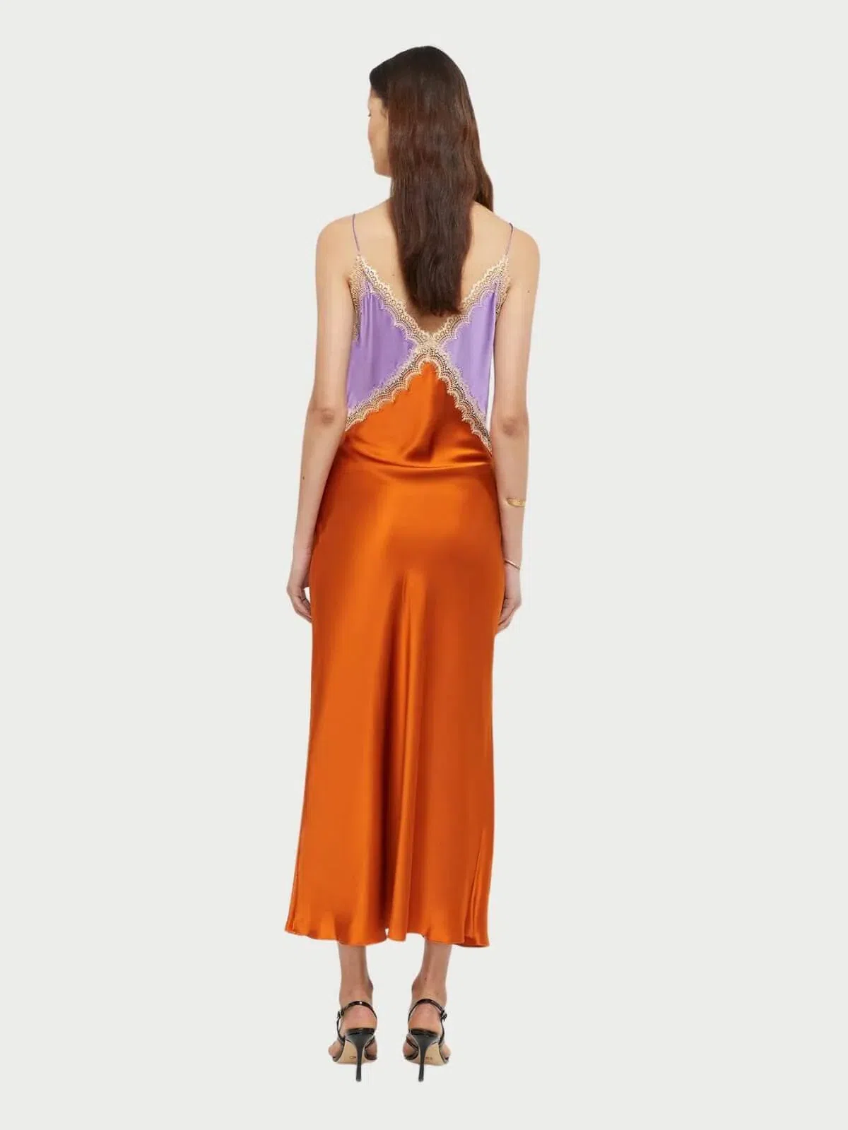 Ginia Sadie Midi Dress Amethyst/Sunset Size S / Au 8 - Image 3