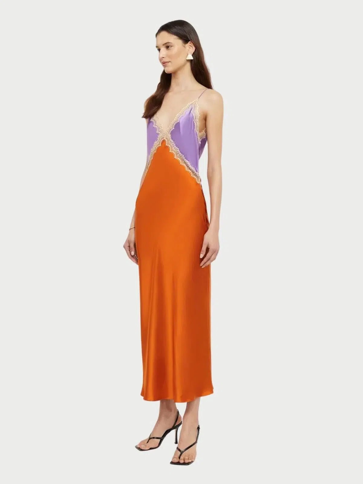Ginia Sadie Midi Dress Amethyst/Sunset Size S / Au 8 - Image 2