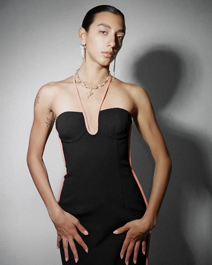 Paris Georgia Nassia Dress Black Size S / AU 8 - Image 1