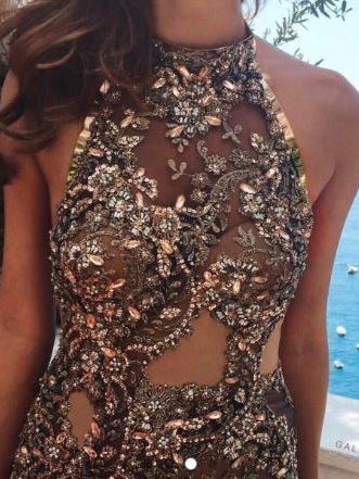 Galanni AUCELLO Gold dress Size 6 - Image 3