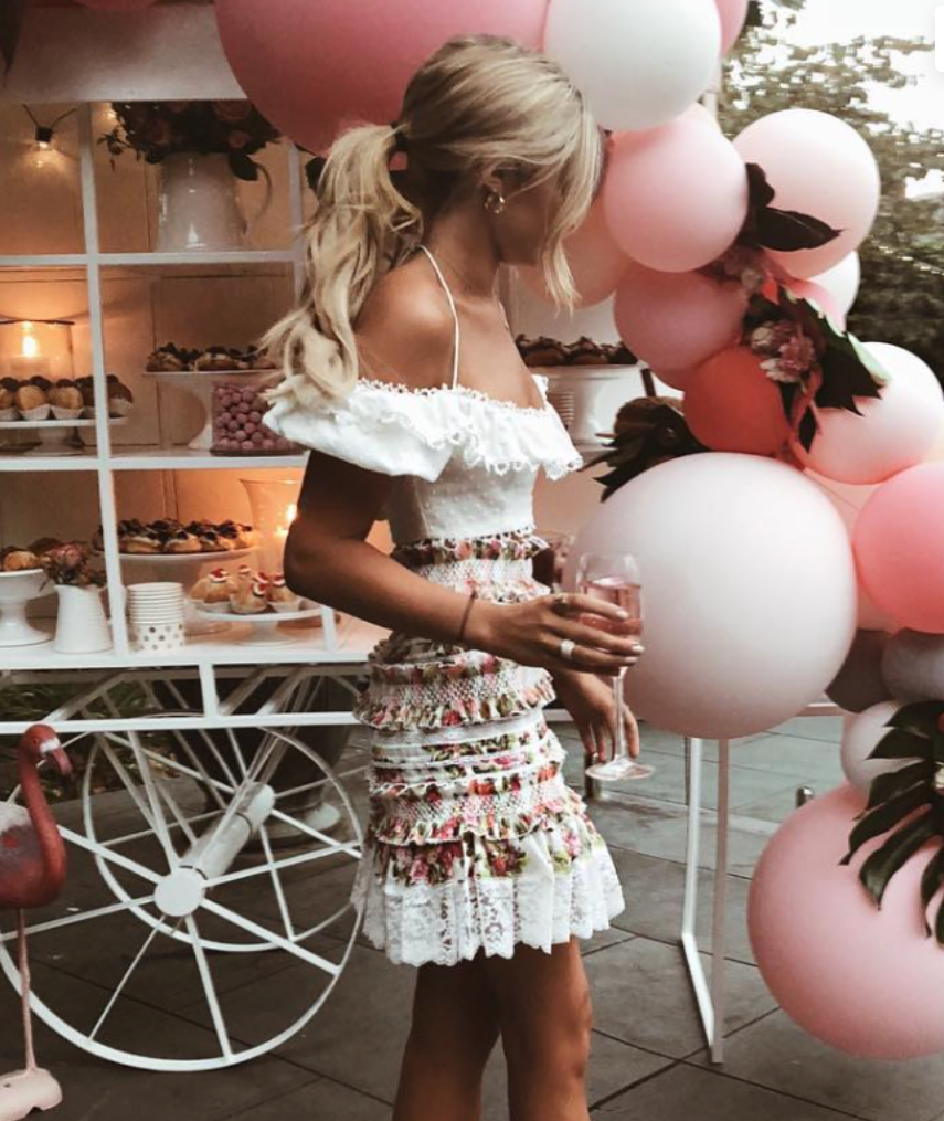 Zimmermann Melody Off Shoulder Top Ivory Size 0P / AU 6 - Image 2