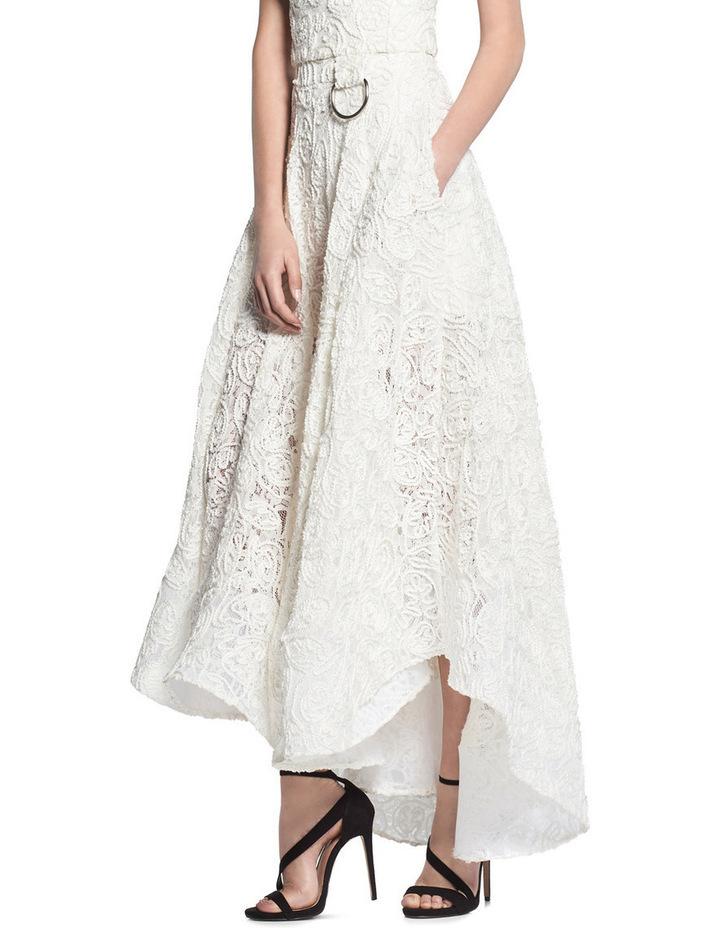 Toni Maticevski Embrace Band Bodice & Promising Full Skirt Set White Size 8 - Image 7